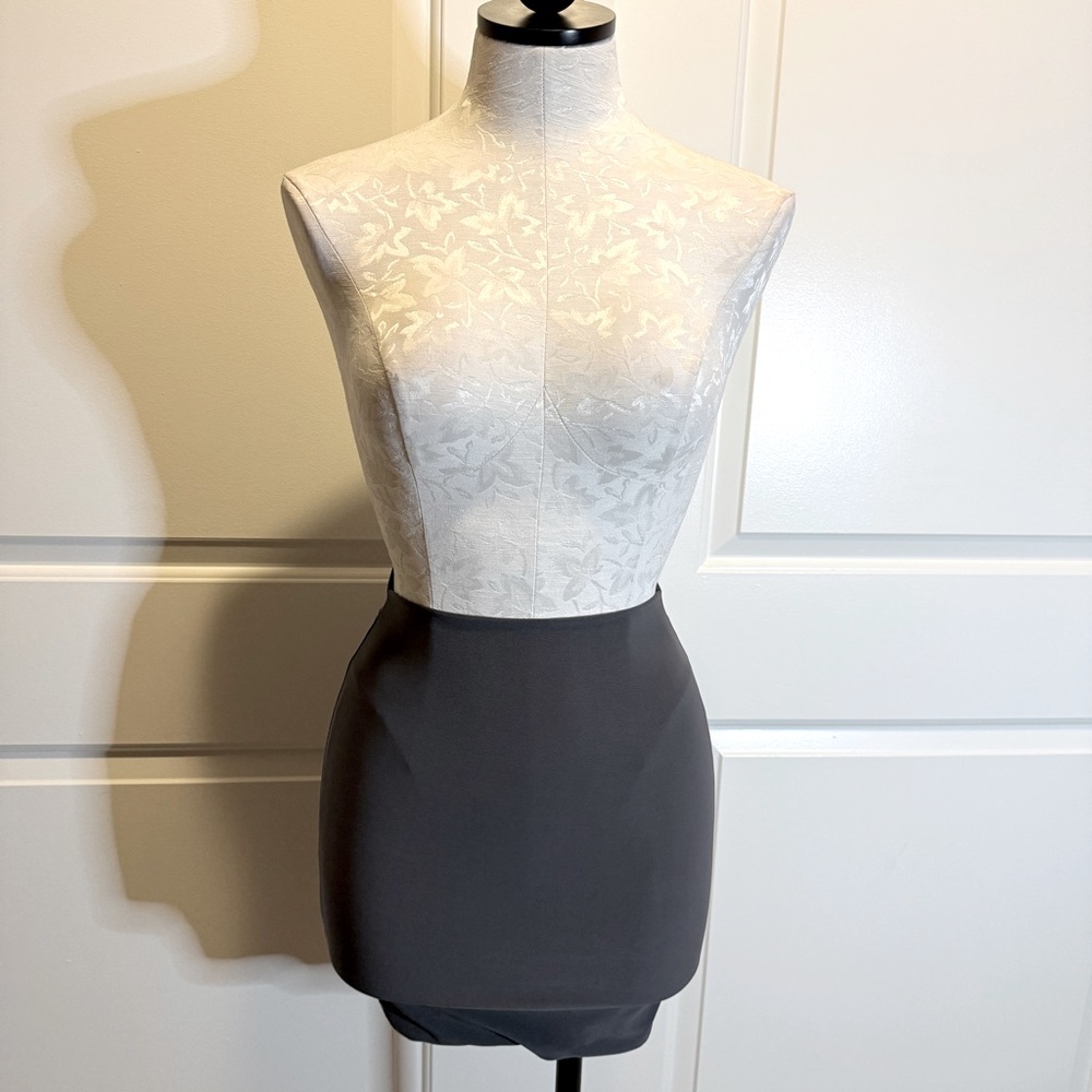 AYM Gray Studio Mini Skirt | Size S
